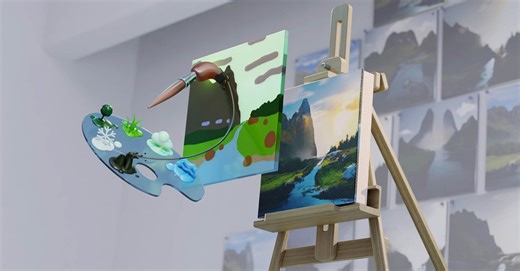 NVIDIA GauGAN, Kelimeleri Gerçekçi Görüntülere Dönüştürüyor