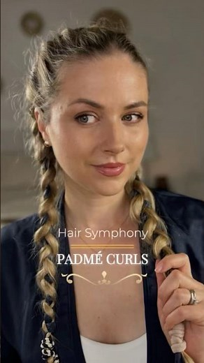 Padmé Inspired Heatless Curls ✨ | Overnight No Heat Hair Tutorial