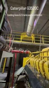 CAT G3520C | Cooling Water & Crankcase Ventilation