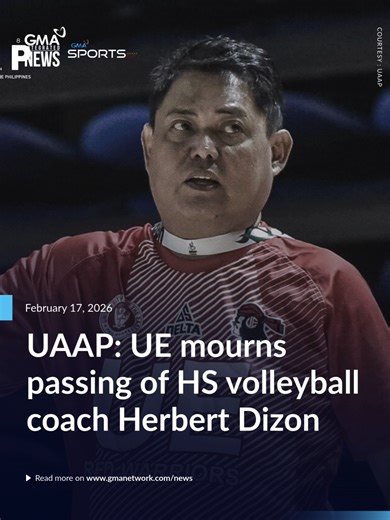 REST IN PARADISE 🕊️ The University of the East is mourning the passing of its high school boys volleyball head coach Herbert Dizon. Dizon passed away on Monday “due to complications from illness,” according to UE. He steered the UE high school boys volleyball team to the UAAP Season 88 championship last December and a Final Four finish in UAAP Season 87.