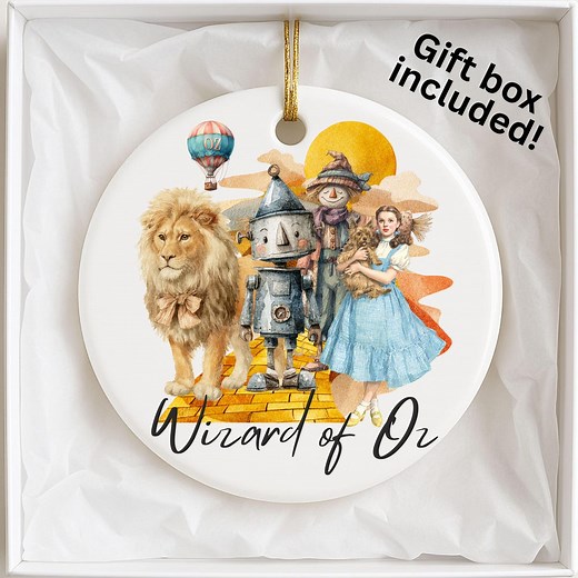 Vintage Wizard of Oz Ornament, Wizard of Oz Gift, Gift for Classic Movie Lover, Wicked Ornament - Etsy