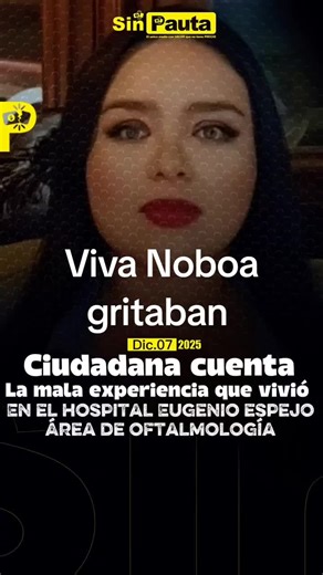 Atención oftalmológica en el hospital Eugenio Espejo