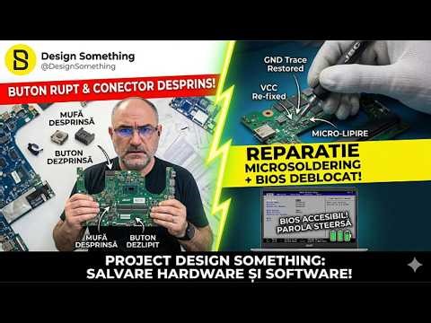 WE SAVED @DesignSomething's PROJECT! Let's improvise a POWER button and fix the power supply!