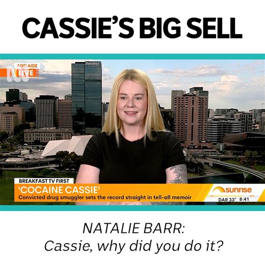 Media fail to question convicted drug trafficker Cassandra Sainsbury over inconsistencies in her memoir, allowing new versions of her story to go untested. | Media Watch