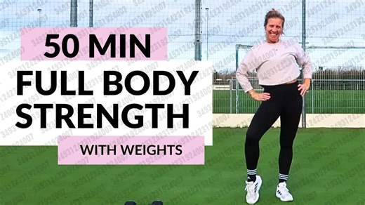 2026.01.02 【The Work-Out Zone sport】50分钟全身力量训练 - 使用哑铃 - 循环训练