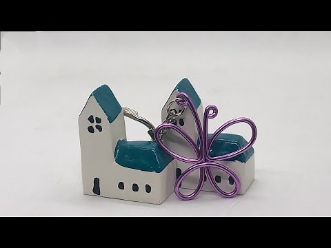 DIY wire 教你如何使用彩色鋁線製作 蝴蝶🦋 DIY How to make Aluminum wire butterfly