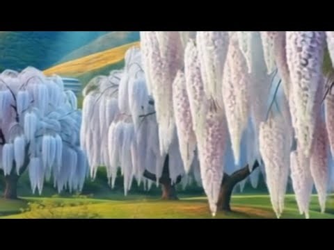 🌸🌿 Wonderful relaxing calm joy awakening music 🎶 Piano & Guitar blooming trees with birds 🐦✨