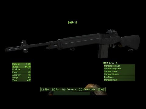 Call of Duty BOCW - DMR-14 - Springfield Armory M14 (LEGACY)【Fallout4 MOD】