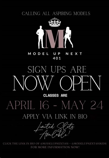 this is your sign rhode island & mass aspiring models🚨🚨 ready to start your or your child's modeling journey? follow @modelupnext401 on instagram for more! ✨ #ri #massachusetts #boston #aspiringmodel #modeling