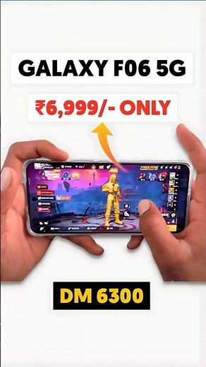 Samsung F06 5G Gaming Test free fire ⚡ Dimensity 6300 Gaming Test | Best Gaming Phone under 10k 2025
