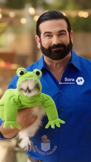 🤣 who doesn't want a silkie frog chicken !? | Pocket Macro