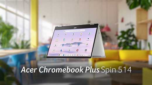 Acer Chromebook Plus Spin 514 开箱体验：性能与颜值双升级