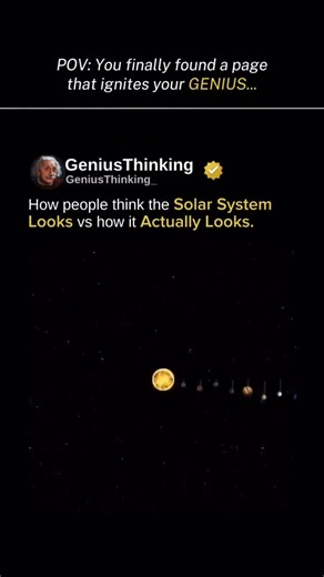 Genius Thinking | The solar system is a vast, organized collection of the Sun, eight planets, their moons, and countless smaller objects all bound together... | Instagram