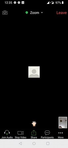 How to raise hand in zoom app