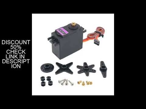 High Torque MG996R 4.8-6.0V Digital Servo with Metal Gear for Futaba JR 1/8 1/10 RC Car Helicopter R