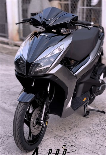 Ab2013 phục dựng lại nguyên xe với màu xám Titan đen bóng #ab125 #aprodetailing #xuhuongtiktok