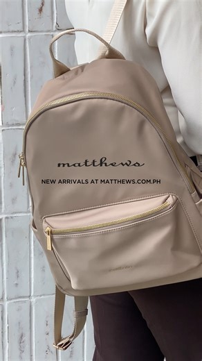 Have you seen our latest backpack collection? #matthewsph | Matthews Philippines