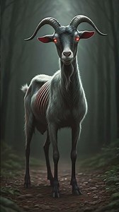 Creepy slender goat 🐐