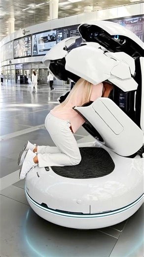 🤖Dubai’s Newest AI Salon Pod Will Shock You 😲AI Haircut Machine 7.0 ✂️ Dubai’s Future Is Here!