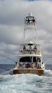 Dangerous duo. The @viking.demo team fishing aboard the Viking 72 Tami Ann during @hmylowcountrycup. Thanks for another killer video @makewaymediaco! #viking72 #vikingyachts #hmylowcountrycup | Viking Yacht Company