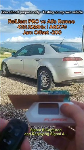 Bypassing Alfa Romeo Rolling Codes (Single-Chip Flipper Zero PoC) 🔓