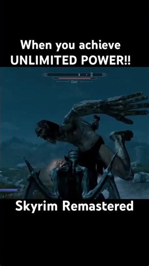 Skyrim Remastered # #gaming #vampire #skyrim #magic #mythicalcreatures