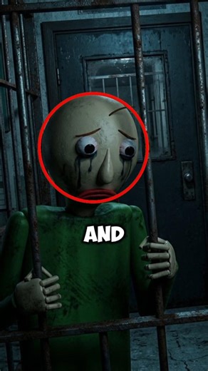 baldi is actually a prisoner 😭💔 #shorts