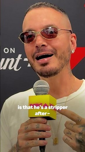 J Balvin Backstage at 2025 VMAs