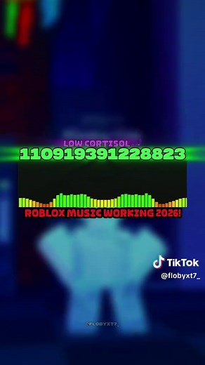 LOW CORTISOL – ID do song funcionando no Roblox em 2026! #id #robloxid #fyp #viral #robloxedit