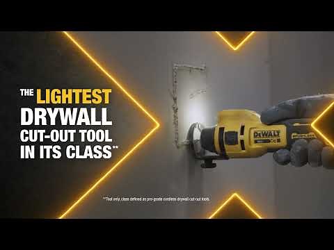 DEWALT 20V MAX Drywall Cut Out Tool (DCE555)