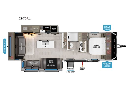 Used 2025 Grand Design Imagine 2970RL Travel Trailer
