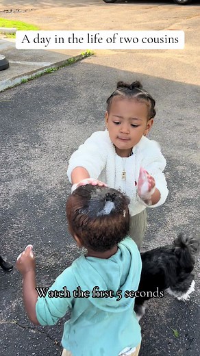 A Day in the Life of Two Cousins: Playful Adventures and Sweet Bonding