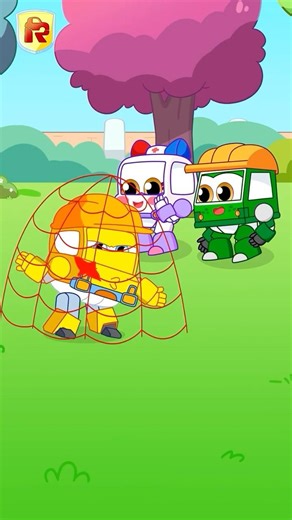 Choose The Right Color ✨ Superhero Save Rescue Team Song 💥 RoboSquad Kids Song Short #shorts