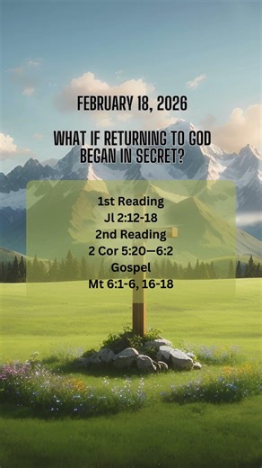 Today's Catholic Mass Reading and Gospel Reflection