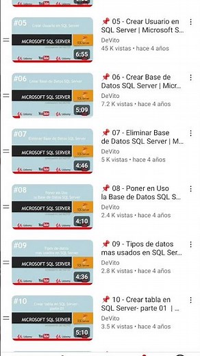 CURSO COMPLETO DE BASE DE DATOS MICROSOFT SQL SERVER (100% PRÁCTICO) #basededatos #sql