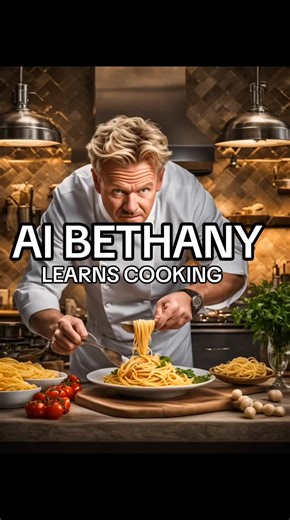AI Bethany Discovers Gordon Ramsay's Pasta Magic