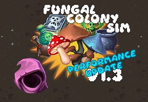 Fungal Colony Sim by SkylorBeck