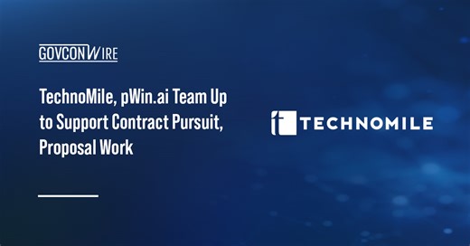 TechnoMile, pWin.ai Link Platforms for GovCon Pursuits
