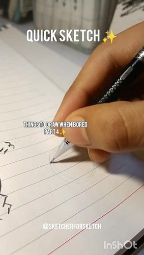 Things to Draw When You’re Bored (Part 4) ✍️😳 Easy & Satisfying Sketch Idea! 🔥 #ArtShorts #Shorts