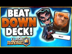 NEW SEASON... NEW BEATDOWN DECK! Clash Royale Giant Deck!