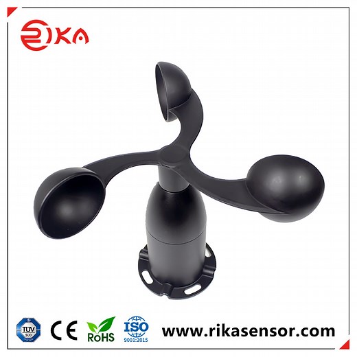 [Hot Item] Rika Rk100-01 Metal Wind Speed Sensor Dust Meteorological Wind Speed and Direction Meter Port Engineering Tower Crane Wind Speed Meter