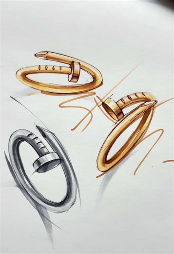 Jewelry Illustration Techniques: How to Draw with Markers