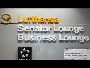 Inside the Lufthansa Senator Lounge Munich ✈️ | Full Tour