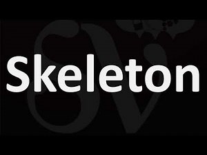 How to Pronounce Skeleton?