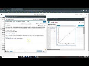 Normal Quantile Plot & Z-Scores in StatCrunch