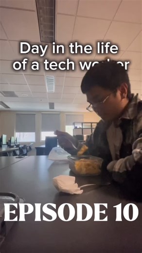 @kencanhustle on Instagram: "Episode 10: Day in the life of a tech worker What I did today: 1. Set up computer lab 2. Troubleshooted network issue 3. Installed software Follow for more tech vlogs! #tech #computerscience #9to5 #corporate #dayinthelife"