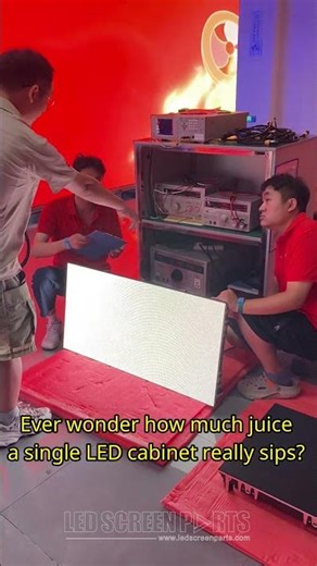 Test Power Consumption — LED Under White & RGB Aging