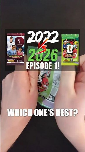 WORLD CUP ADRENALYN XL 2026 vs 2022! EPISODE 1! #shorts