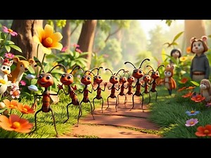 The Ants Go Marching | Classic Nursery Rhyme Song | Fun and Educational for Kids
