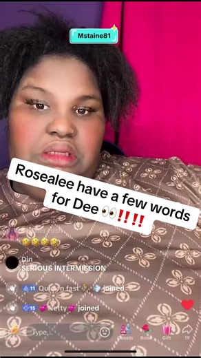 Rosealee Addresses Dee in New Video